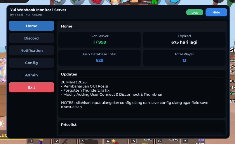 Preview Yui Webhook